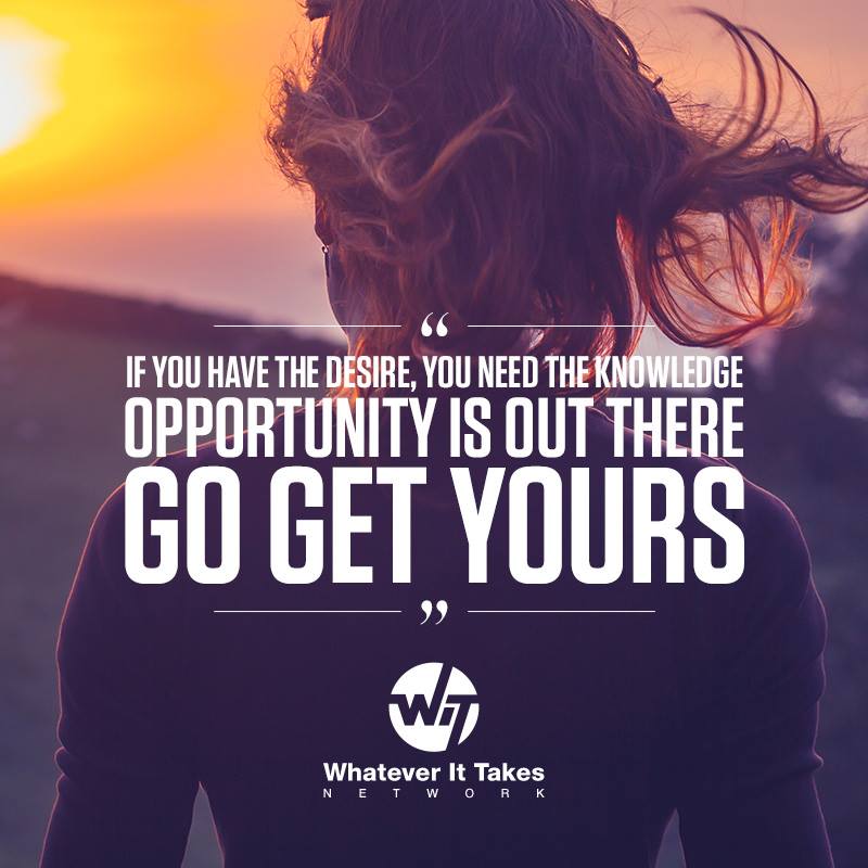 Never Say No to Opportunity