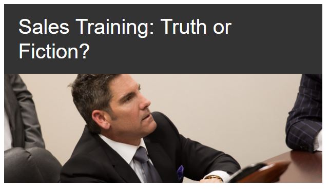 The truth about sales training