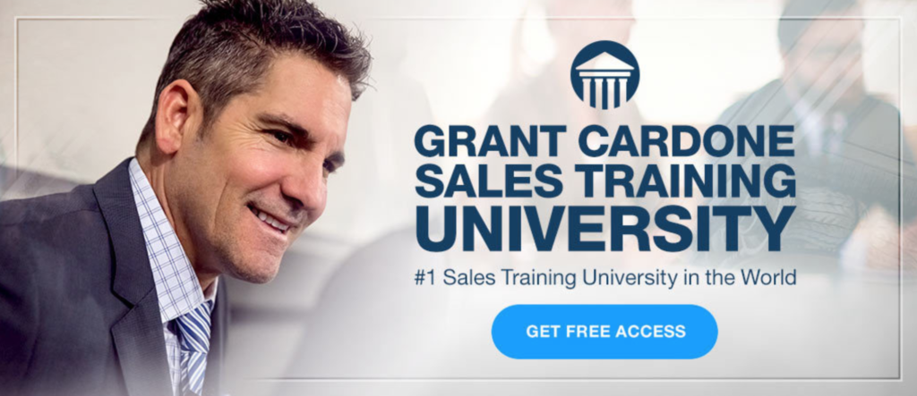 Grant Cardone Handling Objections