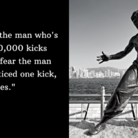 Bruce Lee and Sales Training