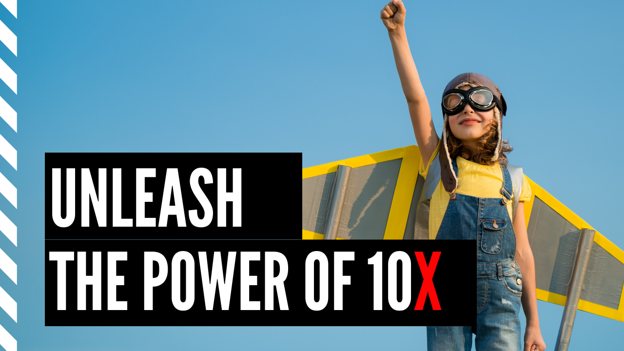 10 x the power of 10