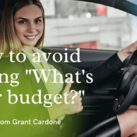 How to avoid asking What's your budget?